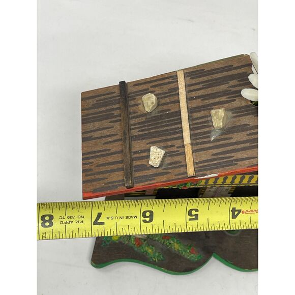 Vintage Toggili German Weather Musical House Zhivago Lara's Theme Chalet Swiss - Picture 11 of 11